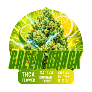 Green Crack Sativa THCa% - 31.63