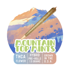 Mountain Top Mints (1.5g Prerolls) Hybrid THCa% - 30